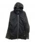 DIESEL（ディーゼル）の古着「レザースリーブジップパーカー」｜ブラック
