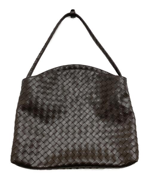 MONOROW（モノロウ）monorow (モノロウ) NOA BAG/ホーボーバッグ ブラウン 未使用品の古着・服飾アイテム