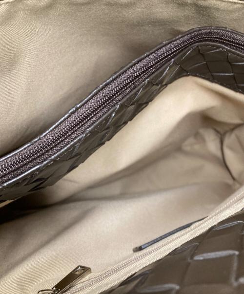 MONOROW（モノロウ）monorow (モノロウ) NOA BAG/ホーボーバッグ ブラウン 未使用品の古着・服飾アイテム