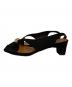 parted (パートデッド) スリングバックサンダル ブラック サイズ:1：10000円