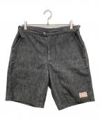 EVISU×NECESSARY or UNNECESSARYエヴィス×ネセサリーオアアンネセサリー）の古着「ハーフパンツ」｜ブラック