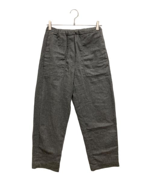 TELA（テラ）TELA (テラ) ウール混テーパードパンツ グレー サイズ:XSの古着・服飾アイテム