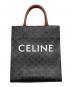 CELINE（セリーヌ）の古着「スモールバーティカルカバ/マカダム柄トートバッグ」｜ブラウン