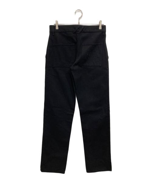 BURBERRY（バーバリー）BURBERRY (バーバリー) Embroidered Logo Slim Fit Jeans ブラック サイズ:76cm (W30)の古着・服飾アイテム