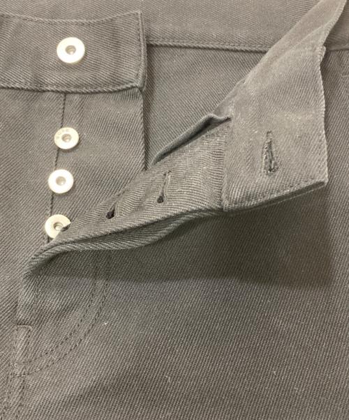 BURBERRY（バーバリー）BURBERRY (バーバリー) Embroidered Logo Slim Fit Jeans ブラック サイズ:76cm (W30)の古着・服飾アイテム