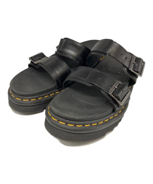 Dr.Martens（ドクターマーチン）Dr.Martens (ドクターマーチン) MYLES/厚底シャークソールサンダル ブラック サイズ:EU39の古着・服飾アイテム
