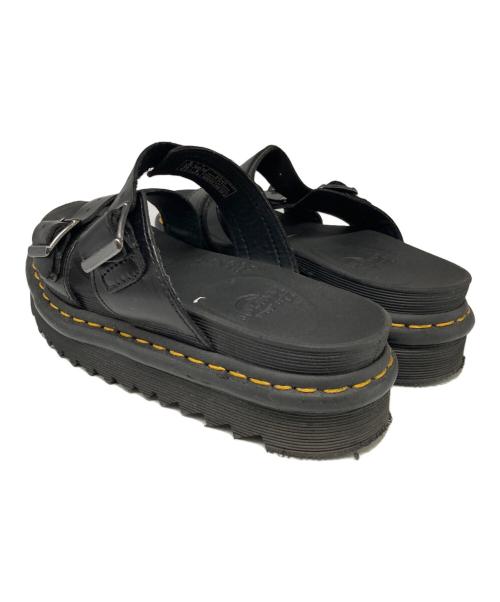 Dr.Martens（ドクターマーチン）Dr.Martens (ドクターマーチン) MYLES/厚底シャークソールサンダル ブラック サイズ:EU39の古着・服飾アイテム