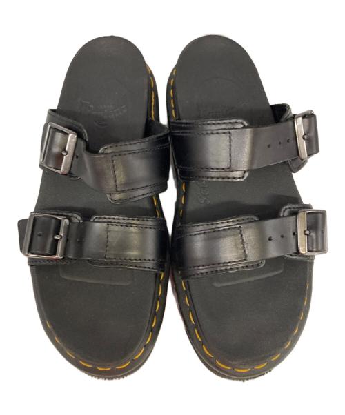 Dr.Martens（ドクターマーチン）Dr.Martens (ドクターマーチン) MYLES/厚底シャークソールサンダル ブラック サイズ:EU39の古着・服飾アイテム