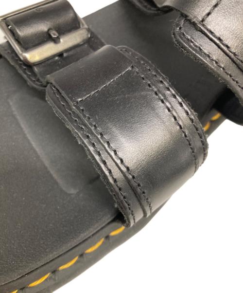 Dr.Martens（ドクターマーチン）Dr.Martens (ドクターマーチン) MYLES/厚底シャークソールサンダル ブラック サイズ:EU39の古着・服飾アイテム