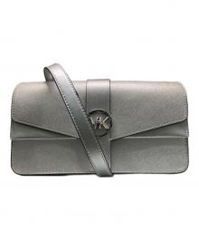 MICHAEL KORS（マイケルコース）の古着「GREENWICH コンバーチブル ショルダー ミディアム/2WAYバッグ」｜シルバー
