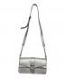 MICHAEL KORS (マイケルコース) GREENWICH コンバーチブル ショルダー ミディアム/2WAYバッグ シルバー：12000円