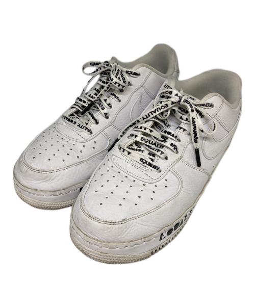NIKE（ナイキ）NIKE (ナイキ) AIR FORCE 1 LOW EQUALITY ホワイト サイズ:27.5の古着・服飾アイテム
