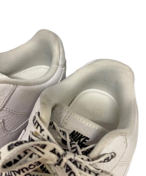 NIKE（ナイキ）NIKE (ナイキ) AIR FORCE 1 LOW EQUALITY ホワイト サイズ:27.5の古着・服飾アイテム