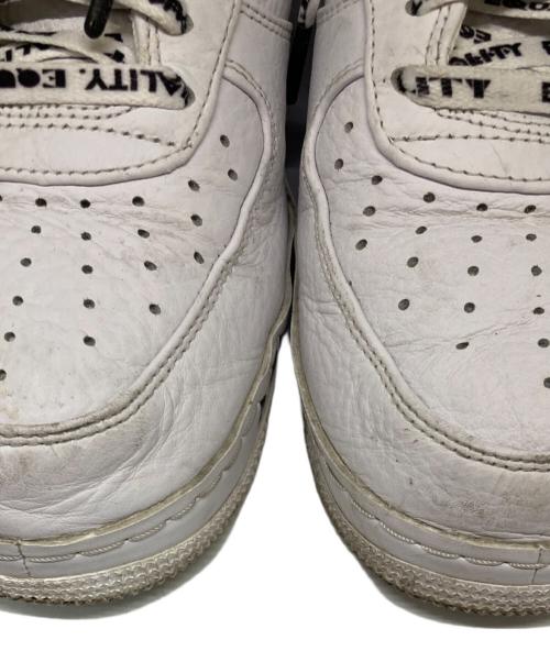 NIKE（ナイキ）NIKE (ナイキ) AIR FORCE 1 LOW EQUALITY ホワイト サイズ:27.5の古着・服飾アイテム