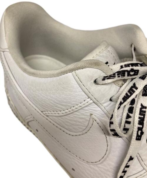 NIKE（ナイキ）NIKE (ナイキ) AIR FORCE 1 LOW EQUALITY ホワイト サイズ:27.5の古着・服飾アイテム
