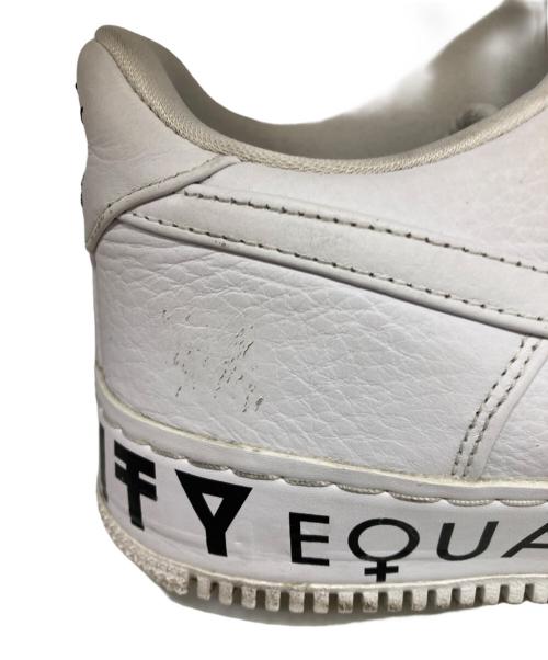 NIKE（ナイキ）NIKE (ナイキ) AIR FORCE 1 LOW EQUALITY ホワイト サイズ:27.5の古着・服飾アイテム