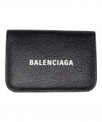 BALENCIAGAバレンシアガ）の古着「3つ折り財布」｜ブラック