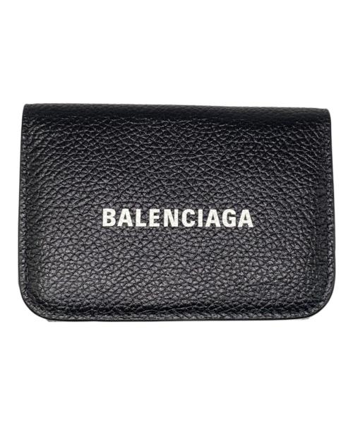 BALENCIAGA（バレンシアガ）BALENCIAGA (バレンシアガ) 3つ折り財布 ブラックの古着・服飾アイテム