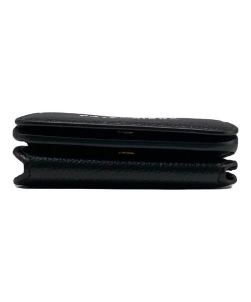 BALENCIAGA（バレンシアガ）BALENCIAGA (バレンシアガ) 3つ折り財布 ブラックの古着・服飾アイテム