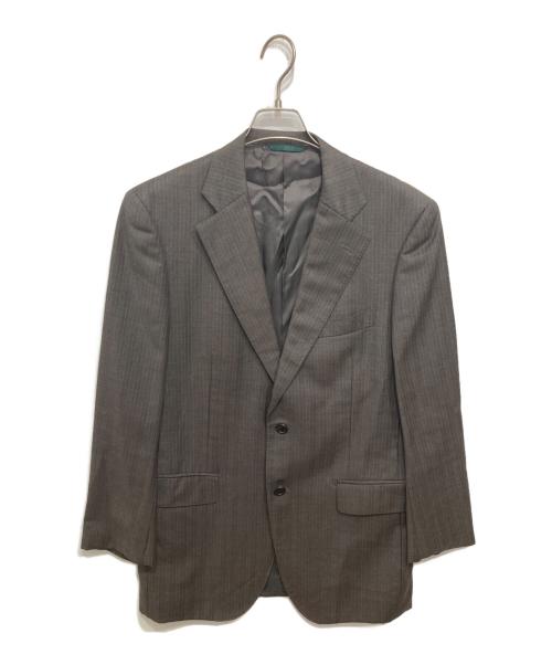 ERMENEGILDO ZEGNA（エルメネジルド・ゼニア）Ermenegildo Zegna (エルメネジルド・ゼニア) セットアップスーツ グレー サイズ:96A7の古着・服飾アイテム