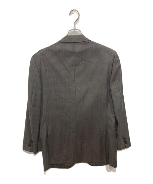 ERMENEGILDO ZEGNA（エルメネジルド・ゼニア）Ermenegildo Zegna (エルメネジルド・ゼニア) セットアップスーツ グレー サイズ:96A7の古着・服飾アイテム