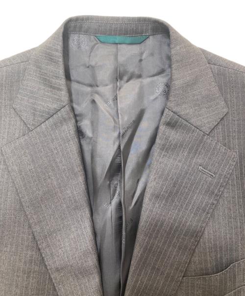 ERMENEGILDO ZEGNA（エルメネジルド・ゼニア）Ermenegildo Zegna (エルメネジルド・ゼニア) セットアップスーツ グレー サイズ:96A7の古着・服飾アイテム
