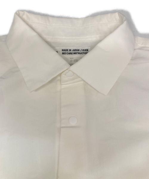 YAECA（ヤエカ）YAECA (ヤエカ) Comfort Shirt – Extra Wide S/S ホワイト サイズ:Mの古着・服飾アイテム