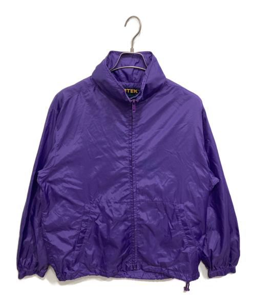 Eddie Bauer（エディーバウアー）Eddie Bauer (エディーバウアー) 90’Sナイロンジャケット パープル サイズ:Sの古着・服飾アイテム