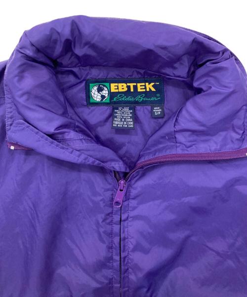 Eddie Bauer（エディーバウアー）Eddie Bauer (エディーバウアー) 90’Sナイロンジャケット パープル サイズ:Sの古着・服飾アイテム
