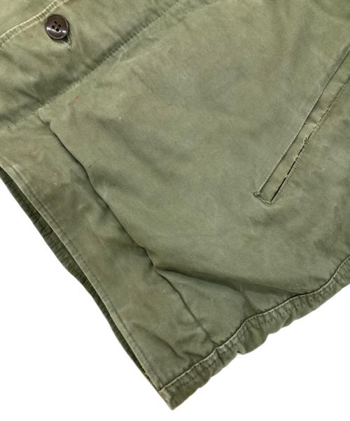 不明（フメイ）不明 (フメイ) 70'S Ｎ-1 デッキジャケット オリーブ サイズ:SIZE 68の古着・服飾アイテム