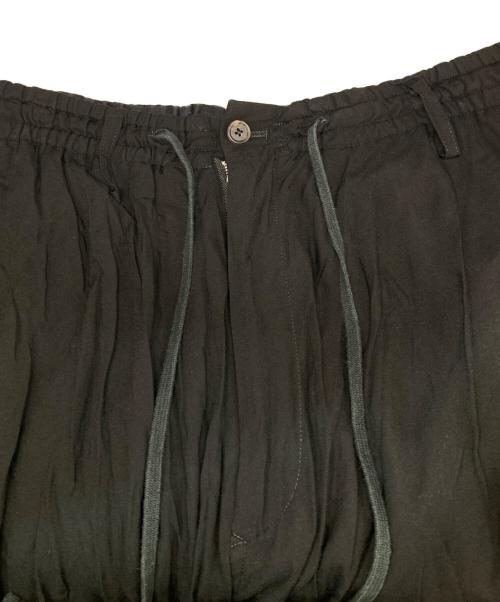 s'yte（サイト）s'yte (サイト) サルエルパンツ ブラック サイズ:freeの古着・服飾アイテム