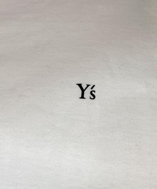 Y's（ワイズ）Y's (ワイズ) ワンポイントTEE ホワイト サイズ:４の古着・服飾アイテム