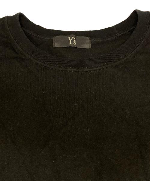 Y's（ワイズ）Y's (ワイズ) ワンポイントTEE ブラック サイズ:４の古着・服飾アイテム