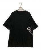 GROUND Yグラウンドワイ）の古着「GY Logo Jumbo Graphic T」｜ブラック