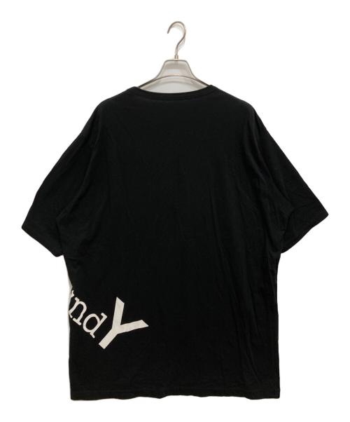 GROUND Y（グラウンドワイ）GROUND Y (グラウンドワイ) GY Logo Jumbo Graphic T ブラック サイズ:３の古着・服飾アイテム
