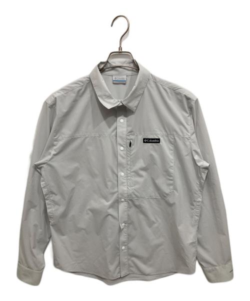 Columbia（コロンビア）Columbia (コロンビア) ライトキャニオンロングスリーブシャツ グレー サイズ:Sの古着・服飾アイテム