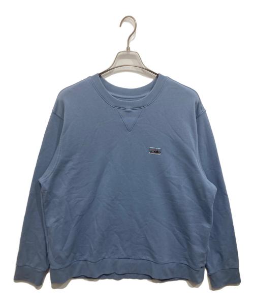Patagonia（パタゴニア）Patagonia (パタゴニア) デイリー・クルーネック・スウェットシャツ スカイブルー サイズ:Lの古着・服飾アイテム