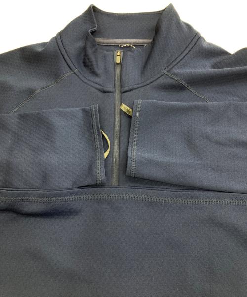 Patagonia（パタゴニア）Patagonia (パタゴニア) キャプリーンミッドウェイトジップネック ネイビー サイズ:Lの古着・服飾アイテム