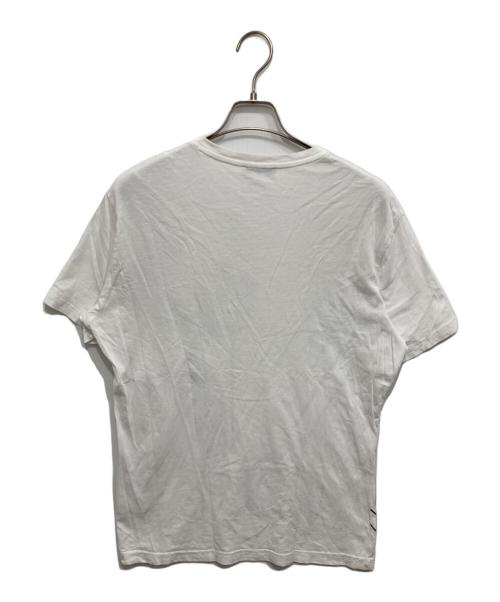 VERSACE JEANS（ヴェルサーチジーンズ）VERSACE JEANS (ヴェルサーチジーンズ) プリントTシャツ ホワイト サイズ:XLの古着・服飾アイテム