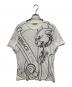 VERSACE JEANS（ヴェルサーチジーンズ）の古着「プリントTシャツ」｜ホワイト
