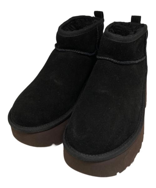UGG（アグ）UGG (アグ) Classic Ultra Mini New Heights ブラック サイズ:25cmの古着・服飾アイテム