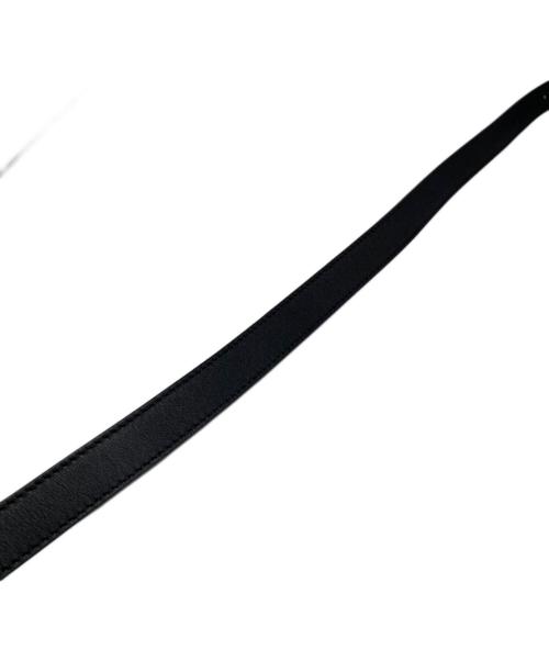 GUCCI（グッチ）GUCCI (グッチ) GGバックルレザーベルト ブラックの古着・服飾アイテム