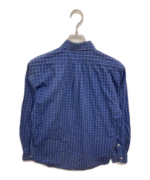 RALPH LAUREN（ラルフローレン）RALPH LAUREN (ラルフローレン) 長袖チェックシャツ ブルー サイズ:Sの古着・服飾アイテム