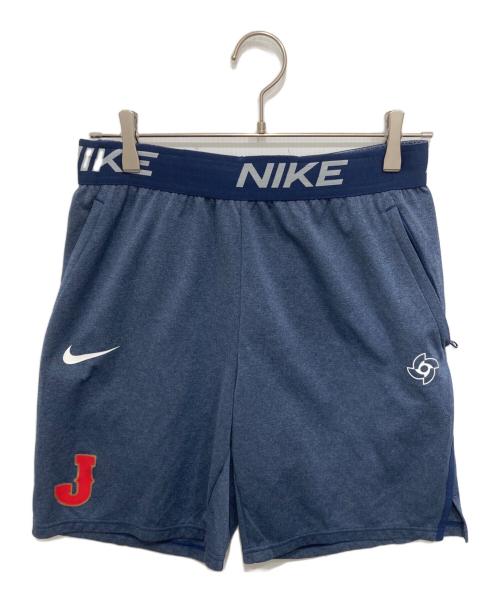 NIKE（ナイキ）NIKE (ナイキ) オーセンティックショートニットパンツ ブルー サイズ:Sの古着・服飾アイテム