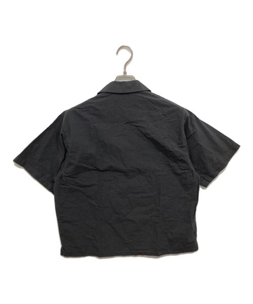 ORCIVAL（オーシバル）ORCIVAL (オーシバル) OPEN COLLAR SHORT SLEEVE SHIRT/製品染め半袖シャツ グレー サイズ:1の古着・服飾アイテム