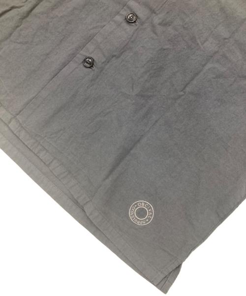 ORCIVAL（オーシバル）ORCIVAL (オーシバル) OPEN COLLAR SHORT SLEEVE SHIRT/製品染め半袖シャツ グレー サイズ:1の古着・服飾アイテム