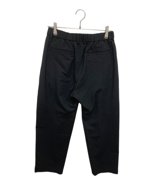 journal standard luxe（ジャーナルスタンダード ラックス）JOURNAL STANDARD LUXE (ジャーナルスタンダード ラックス) ライトツイルタックテーパーパンツ ブラック サイズ:Sの古着・服飾アイテム