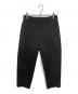 JOURNAL STANDARD LUXE（ジャーナルスタンダード ラックス）の古着「ライトツイルタックテーパーパンツ」｜ブラック