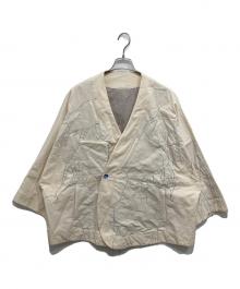 amachi.（アマチ）の古着「Elise Gettliffe Suimyaku Jacket/リバーシブルジャケット」｜アイボリー