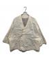 amachi.（アマチ）の古着「Elise Gettliffe Suimyaku Jacket/リバーシブルジャケット」｜アイボリー